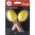 STAGG Maracas gelb (1 Paar) Thumbnail 1